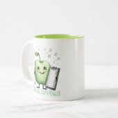 Inspiration für Schuldesign für Kinder Zweifarbige Tasse (Vorderseite Links)