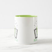 Inspiration für Schuldesign für Kinder Zweifarbige Tasse (Mittel)