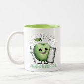 Inspiration für Schuldesign für Kinder Zweifarbige Tasse (Links)