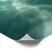 Inspiration für starke Meereswelle Poster (Ecke)