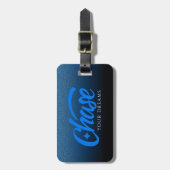 Inspiration für Zitate: Ihre Träume Gepäckanhänger (Vorderseite vertikal)