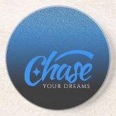 Inspiration für Zitate: Ihre Träume Getränkeuntersetzer (Vorne)