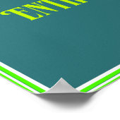 Inspiration für Zitattypografie Poster (Ecke)