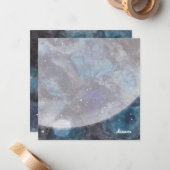 Inspiration-Galaxy Stars Traumkids Mitteilungskarte (Vorderseite/Rückseite Beispiel)