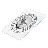 Inspiration Gebet Kolibris Aquarell Magnet (Linke Seite)