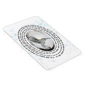 Inspiration Gebet Kolibris Aquarell Magnet (Rechte Seite)