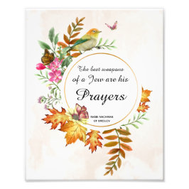 Inspiration Gebet Rabbi Nachman Breslov Zitat Fotodruck