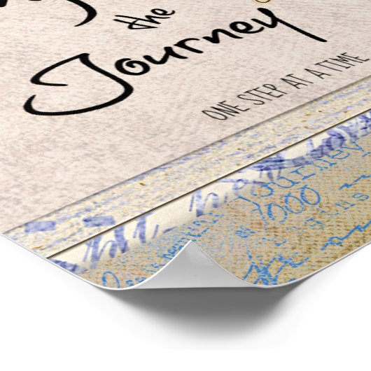 Inspiration Genießen Sie das Reiseangebot Poster (Ecke)