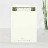 Inspiration Get Well-Well-Card mit Monarch Butterf Karte (Rückseite)