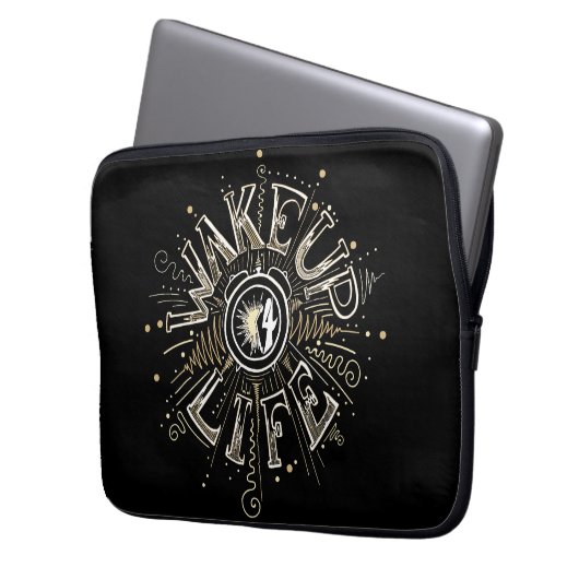 Inspiration GEWECKT UP 4 LIFE Anführungsbeispiel Laptopschutzhülle (Vorderseite Links)