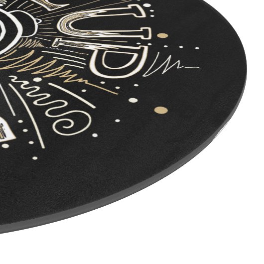 Inspiration GEWECKT UP 4 LIFE Anführungsbeispiel Schneidebrett (Ecke)