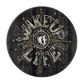 Inspiration GEWECKT UP 4 LIFE Anführungsbeispiel Schneidebrett (Vorderseite)