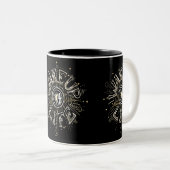 Inspiration GEWECKT UP 4 LIFE Anführungsbeispiel Zweifarbige Tasse (VorderseiteRechts)