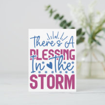 Inspiration gibt es einen Segen im Sturm