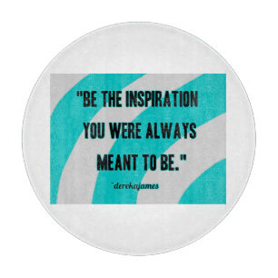 Inspiration Glas Schneidbrett Schneidebrett