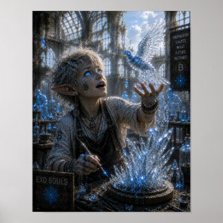 Inspiration / Glasbildhauer / Kristall-Workshop Poster