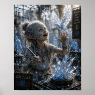 Inspiration / Glasbildhauer / Kristall-Workshop Poster