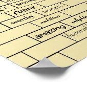 Inspiration Graffiti Print Poster (Ecke)