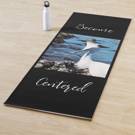 Inspiration Great Egret wird zentriert Yoga Mat Yogamatte (Beispiel)