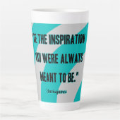 Inspiration große Latte-Tasse Milchtasse (Vorderseite)