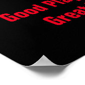 Inspiration gute Spieler Pop Art Football Helm Poster (Ecke)