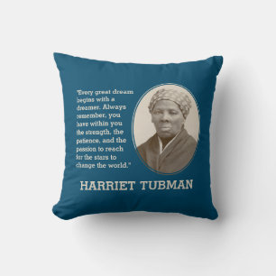 Inspiration HARRIET TUBMAN Kissen
