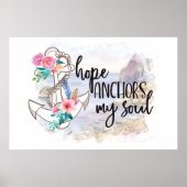 Inspiration Hoffnung Kunst Poster (Vorne)