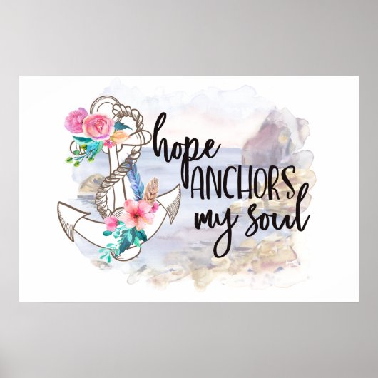 Inspiration Hoffnung Kunst Poster (Vorne)