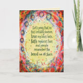 Inspiration hoffnungsvolle Weihnachtszeit Karte (Vorderseite)