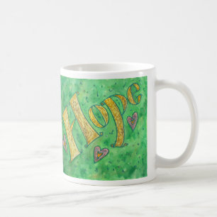 Inspiration Hope Word-Kaffeemübel Kaffeetasse