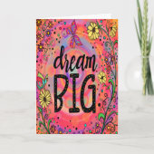 Inspiration Hübscher Blumentraum Große Schmetterli Karte (Vorderseite)