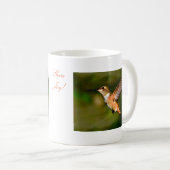 Inspiration Hummingbird-Kaffee-Tasse Kaffeetasse (VorderseiteRechts)
