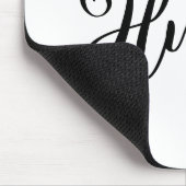 Inspiration "Hustle" Mouse Pad Mousepad (Ecke)