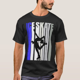 Inspiration Ice Skaten Birthday Silhouette Moti T-Shirt
