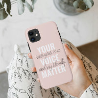 Inspiration Ihre Stimme zählt Motivationszitat