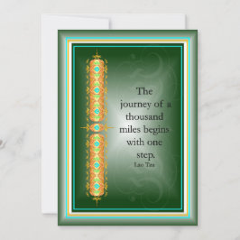 Inspiration im eleganten Dekordesign Einladung