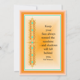 Inspiration im eleganten Dekordesign Einladung