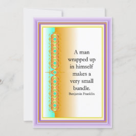 Inspiration im eleganten Dekordesign Einladung