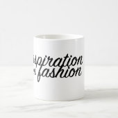 Inspiration in der Mode-Tasse für Ihre Getränke Kaffeetasse (Mittel)