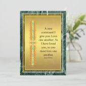 Inspiration in elegantem Dekordesign Einladung (Stehend Vorderseite)