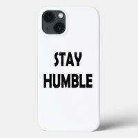 Inspiration in Minimalismus - Bleibe Humble Motiva