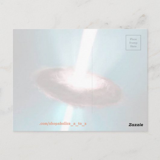 Inspiration ist Impulsivität Postkarte (Rückseite)
