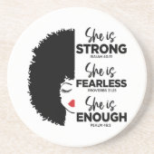 Inspiration ist Sandstone-Untersetzer Getränkeuntersetzer (Vorne)