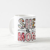 Inspiration ist sie Mama liebt Kaffeetasse (Vorderseite Links)