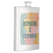 Inspiration ist überall flachmann (Rechts)