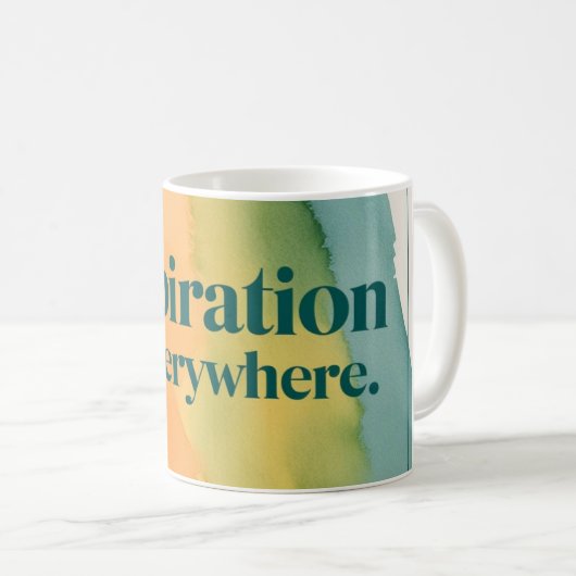 Inspiration ist überall kaffeetasse (VorderseiteRechts)
