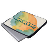 Inspiration ist überall laptopschutzhülle (Vorne Knopf)