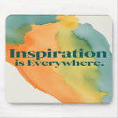 Inspiration ist überall mousepad (Vorne)