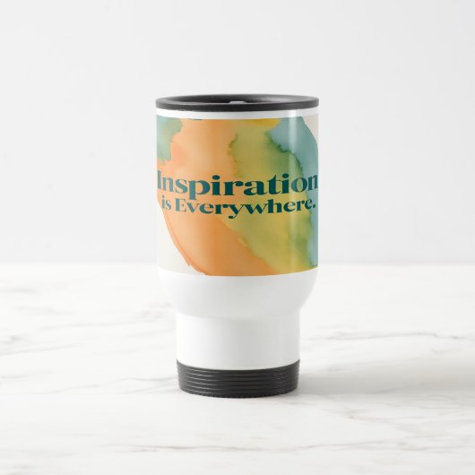 Inspiration ist überall Reiseschleim Reisebecher (Mittel)