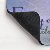 Inspiration "Jede Wolke hat eine Silberlinie" Mousepad (Ecke)